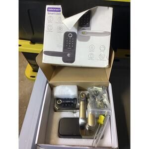 SMONET Smart Lock Fingerprint Keyless Entry Locks with Touchscreen Keypad